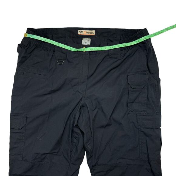 5.11 Tactical Taclite Pro Pant in Black Size 18 Long Women 64360 Officer Uniform - Picture 5 of 7